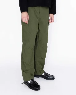 Forstaerket Nylon Cargo Buks Khaki
