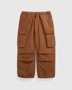 Fredsbukser Bark Brown Slub