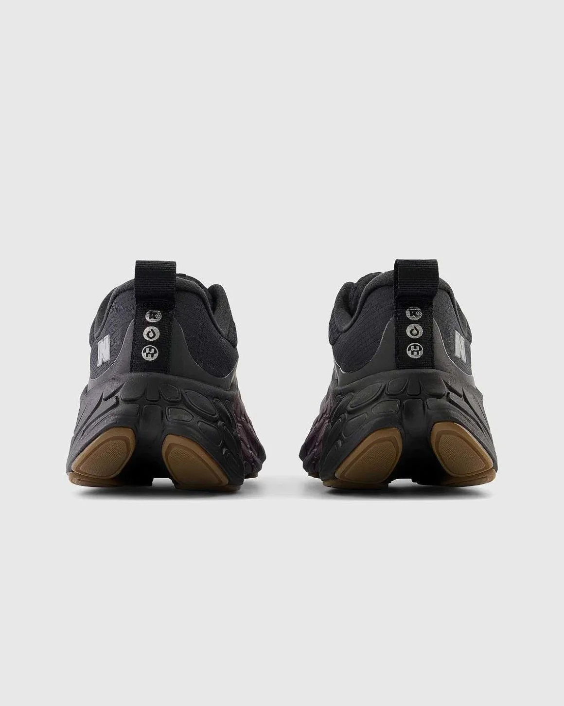 Fresh Foam X More V4 W Sort/Burgunder