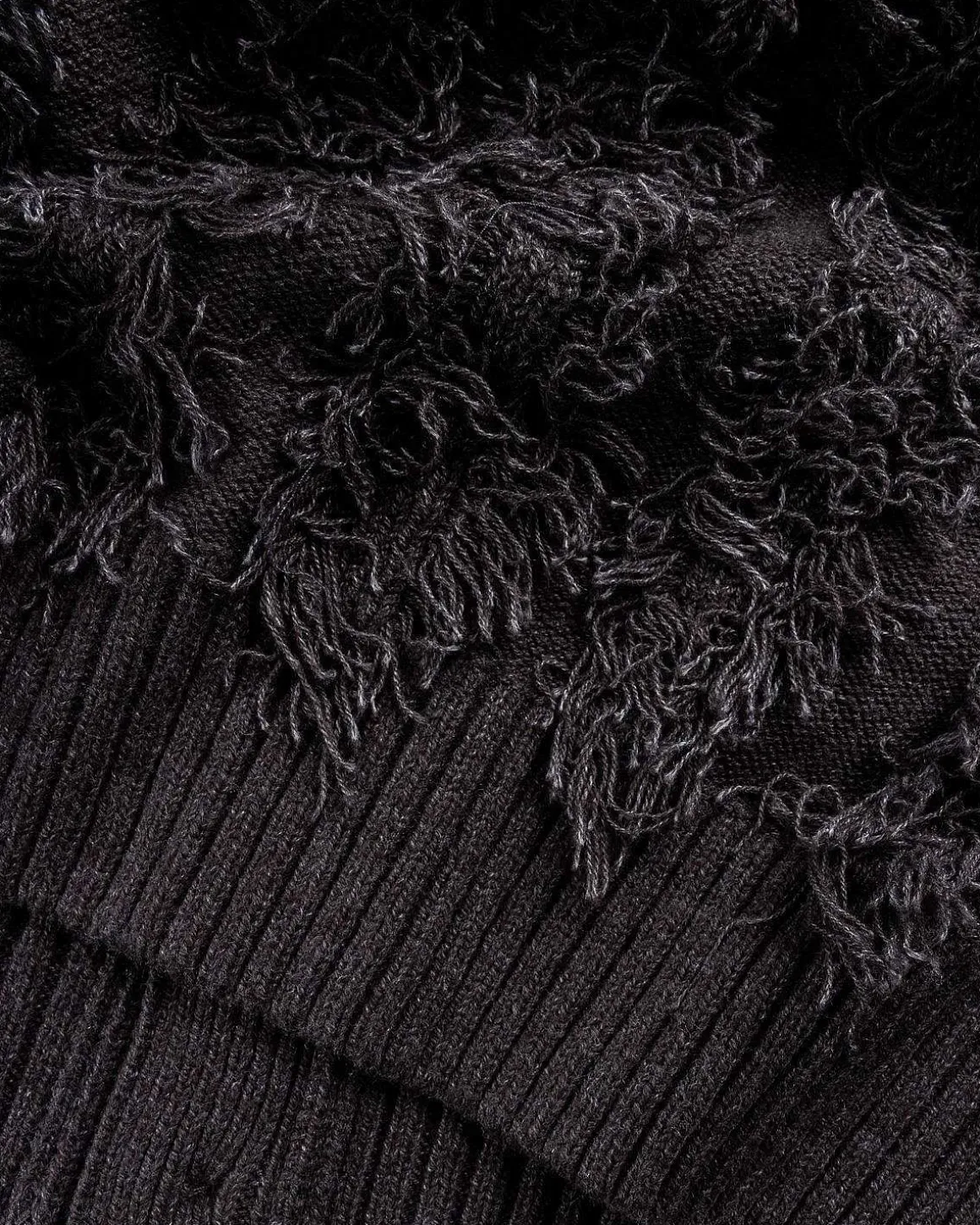 Frynset Strikket Cardigan Manelos Nat