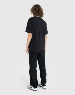 Garment-Dyed Logo T-Shirt Sort