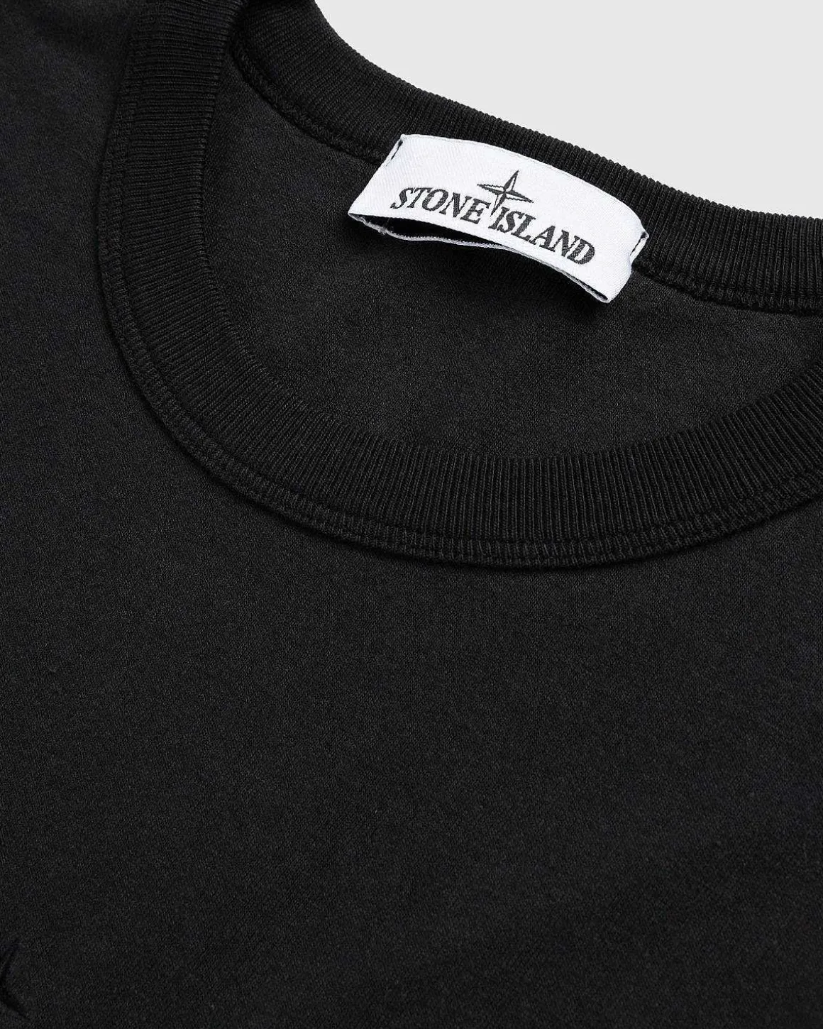 Garment-Dyed Logo T-Shirt Sort