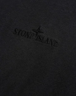 Garment-Dyed Logo T-Shirt Sort