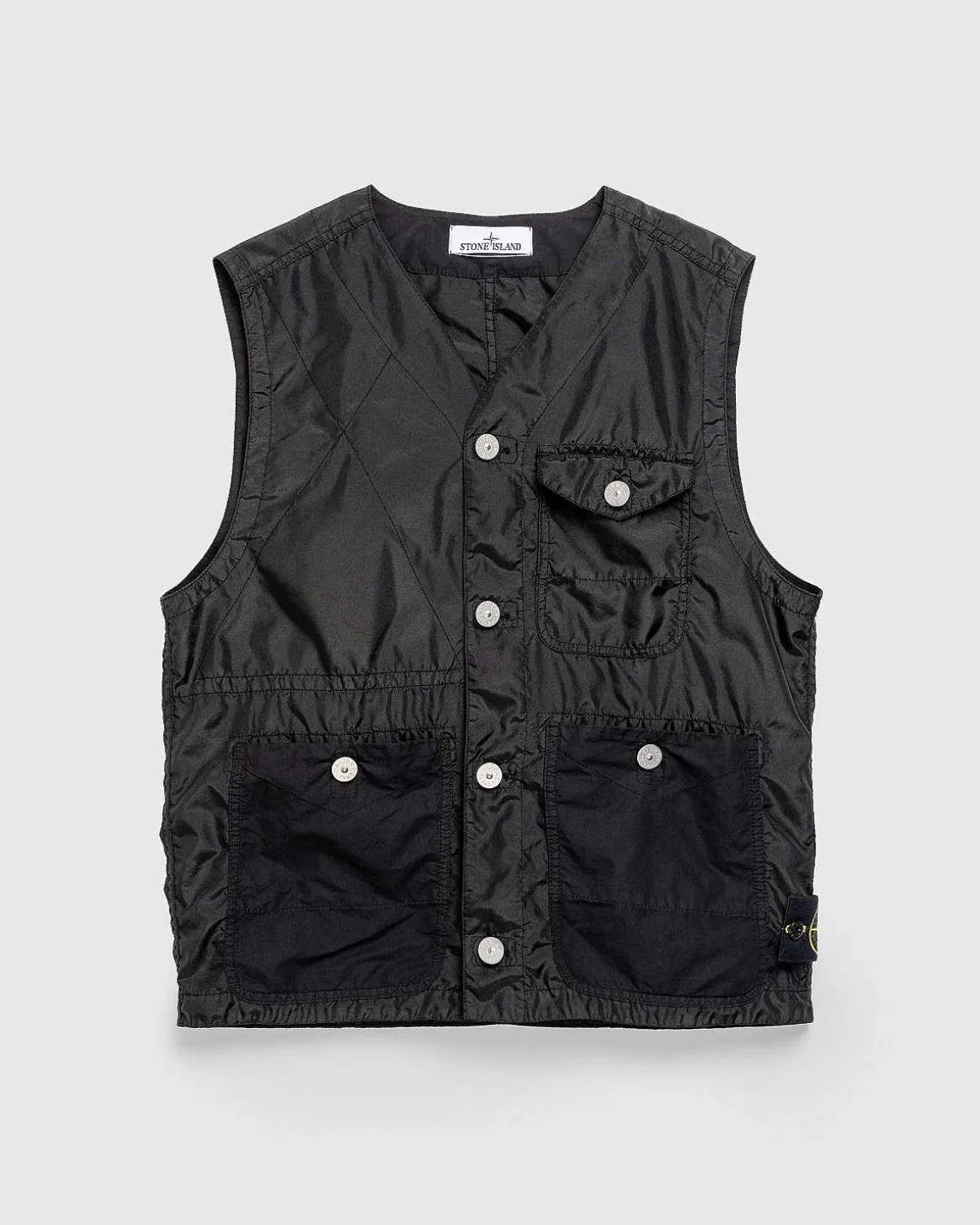 Garment-Dyed Vest Sort