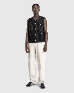 Garment-Dyed Vest Sort