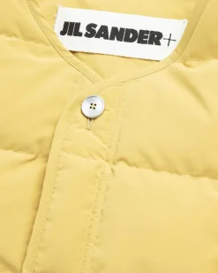 Genanvendt Polyester Dunjakke Olivenguld