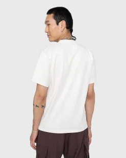 Genbrugsbomuld Animal Eyes Tee Beige