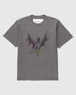 Genbrugt Bomuld Bat Tee Sort