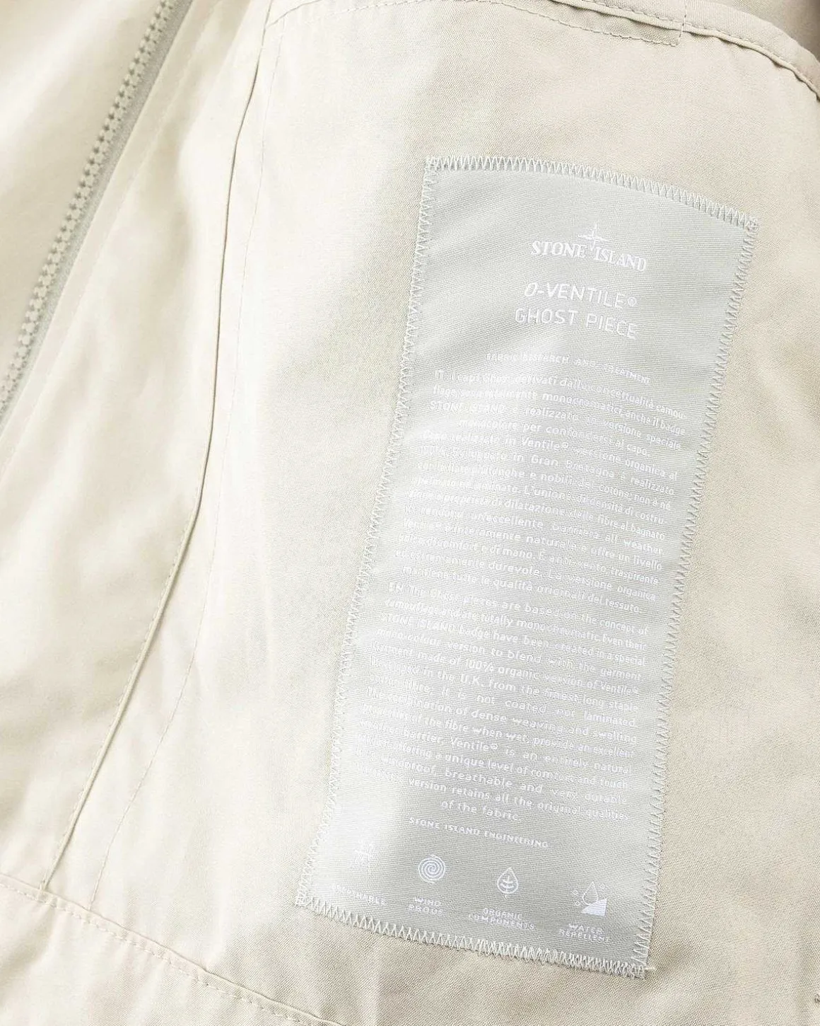 Ghost Piece Jakke Beige
