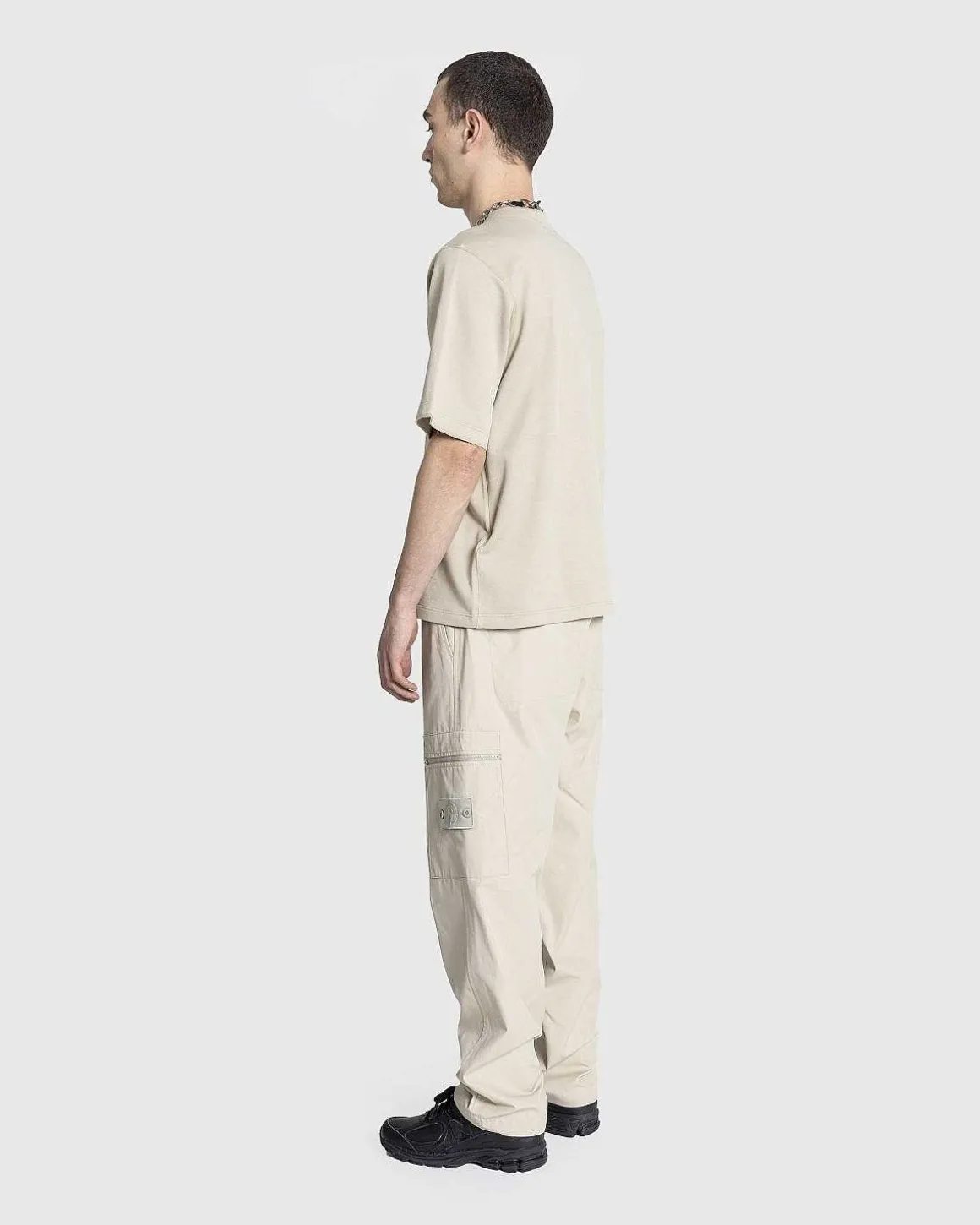 Ghost Piece Pants Beige