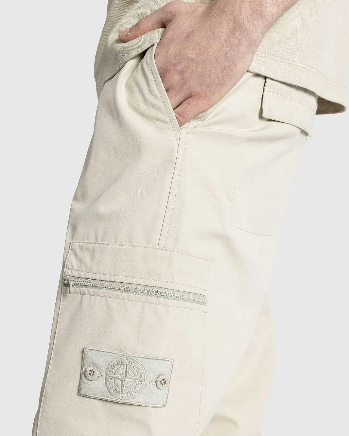 Ghost Piece Pants Beige