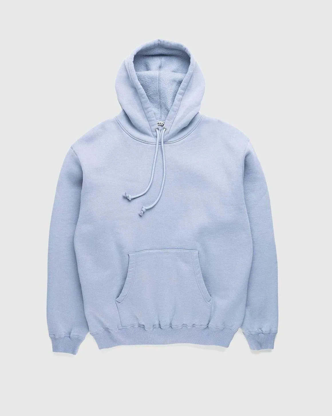 Glat Blod Pullover Haettetroje Bla/Gra