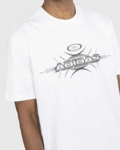 Grafisk Logo T-Shirt Hvid