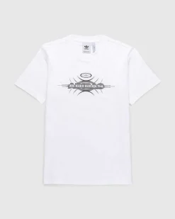 Grafisk Logo T-Shirt Hvid
