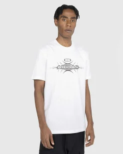 Grafisk Logo T-Shirt Hvid