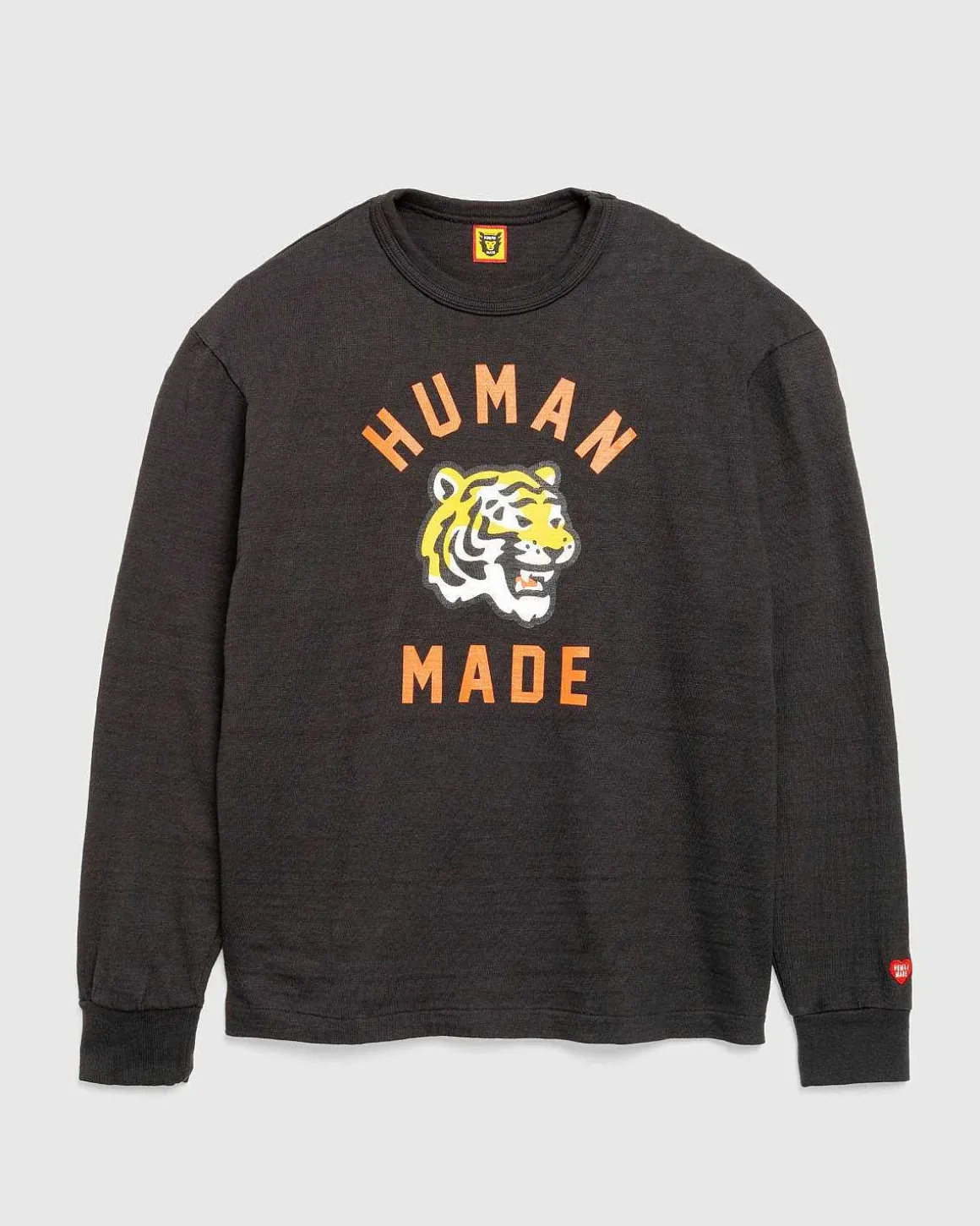 Grafisk L/S T-Shirt Sort