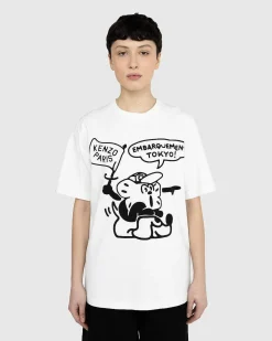 Grafisk T-Shirt Hvid