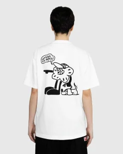 Grafisk T-Shirt Hvid