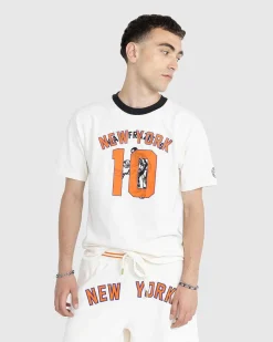 Grafisk T-Shirt Hvid