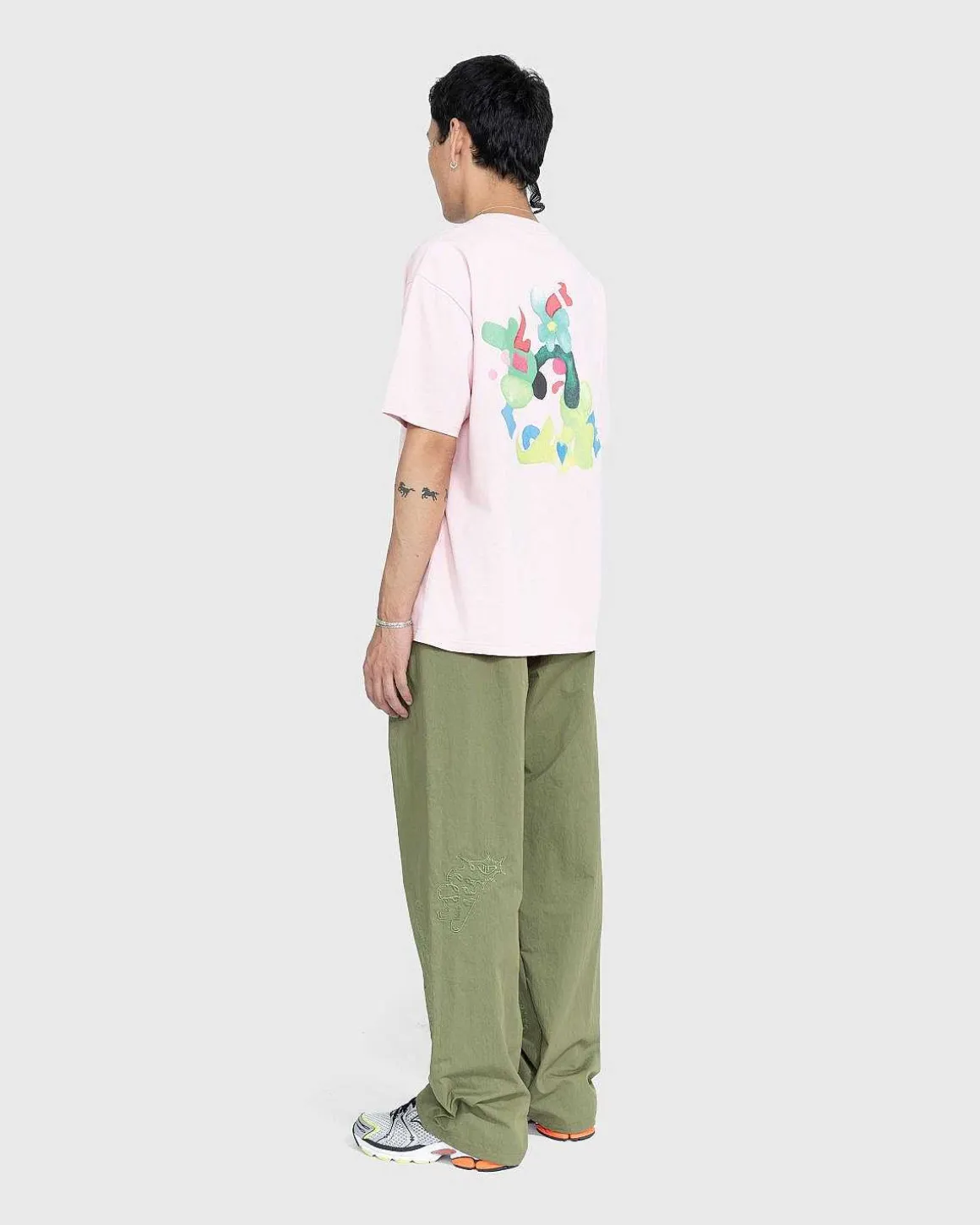 Grafisk T-Shirt Pink