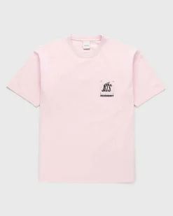 Grafisk T-Shirt Pink