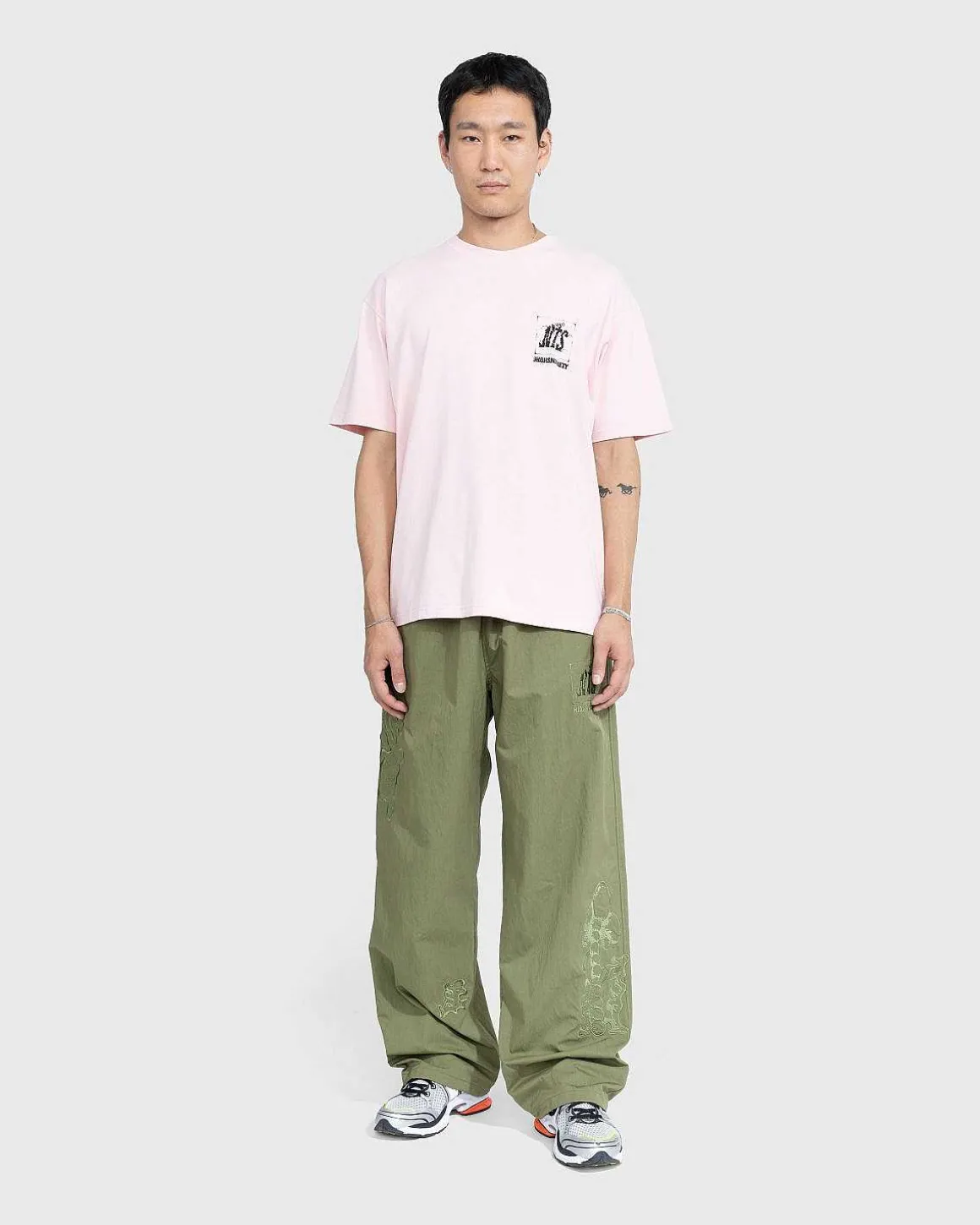 Grafisk T-Shirt Pink