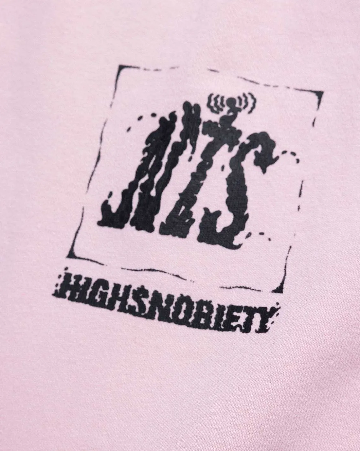 Grafisk T-Shirt Pink