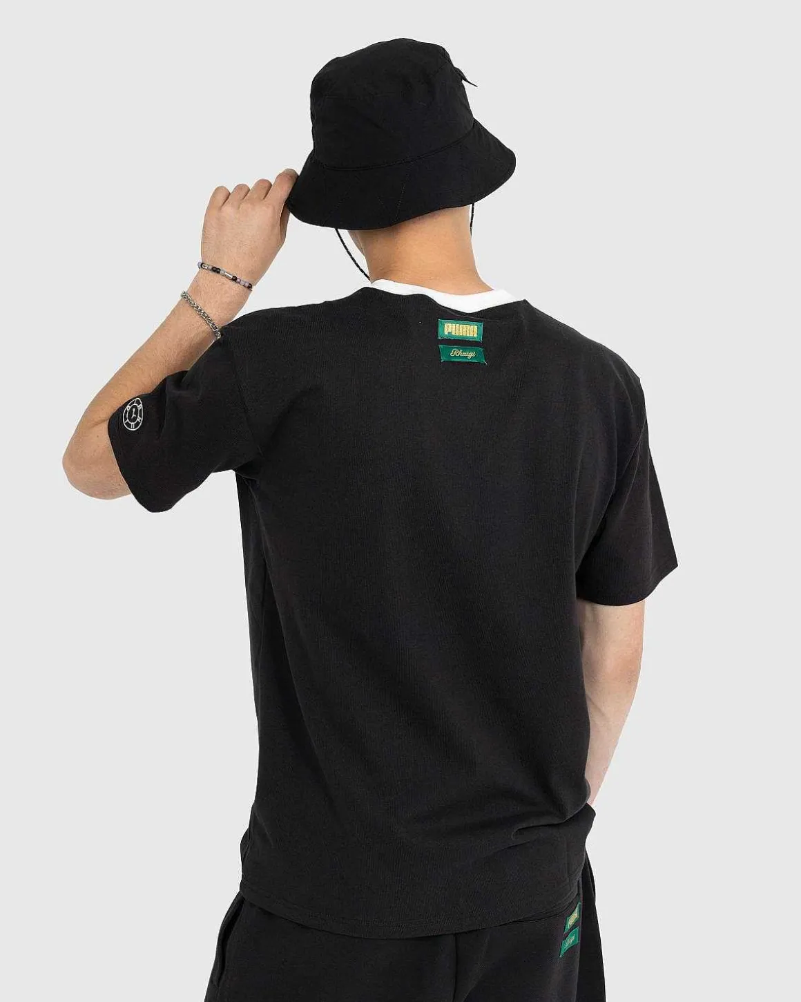 Grafisk T-Shirt Sort