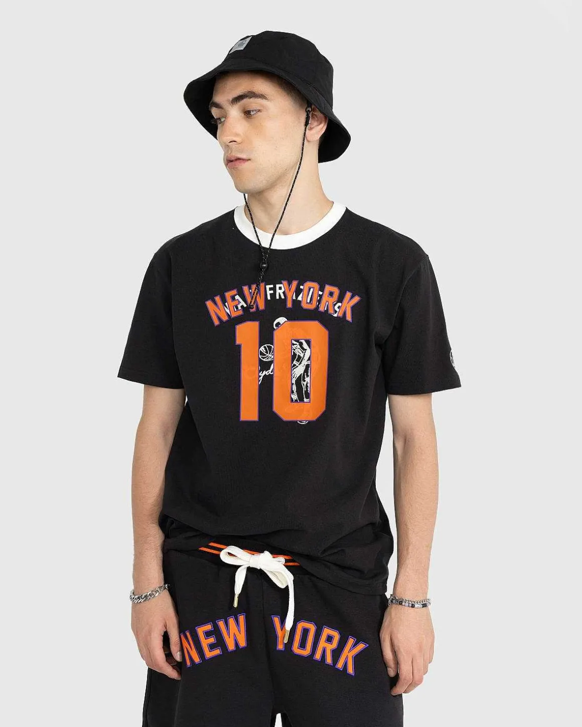 Grafisk T-Shirt Sort