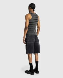 Gusa Utility Short Gusa Aged Black Wash