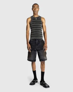 Gusa Utility Short Gusa Aged Black Wash