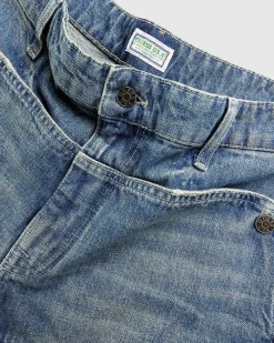 Gusa Utility Short Gusa Brugt Indigo Wash