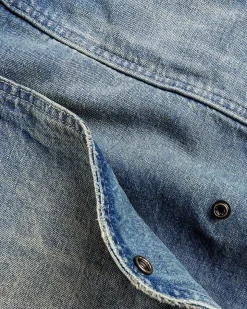 Gusa Utility Short Gusa Brugt Indigo Wash