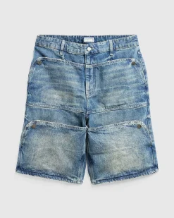 Gusa Utility Short Gusa Brugt Indigo Wash