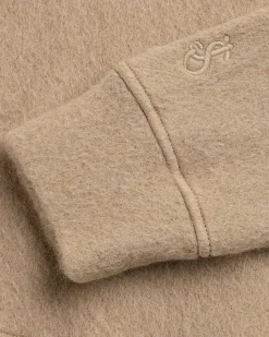 Haettetroje I Borstet Mohair Hazel