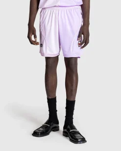 Half And Half Football Short Lilac