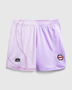 Half And Half Football Short Lilac