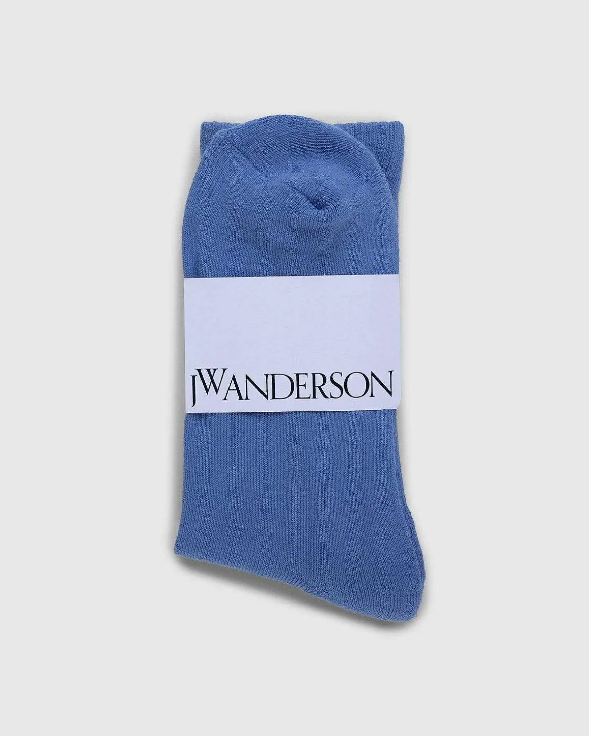 Handskrevne Jwa Logo Korte Ankelstromper Lysebla