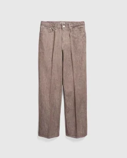 Hard Twist Denim 5P Bukser Brun