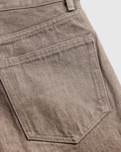 Hard Twist Denim 5P Bukser Brun