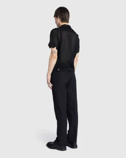 Hard Twist Finx Linen Chino Slacks Sort
