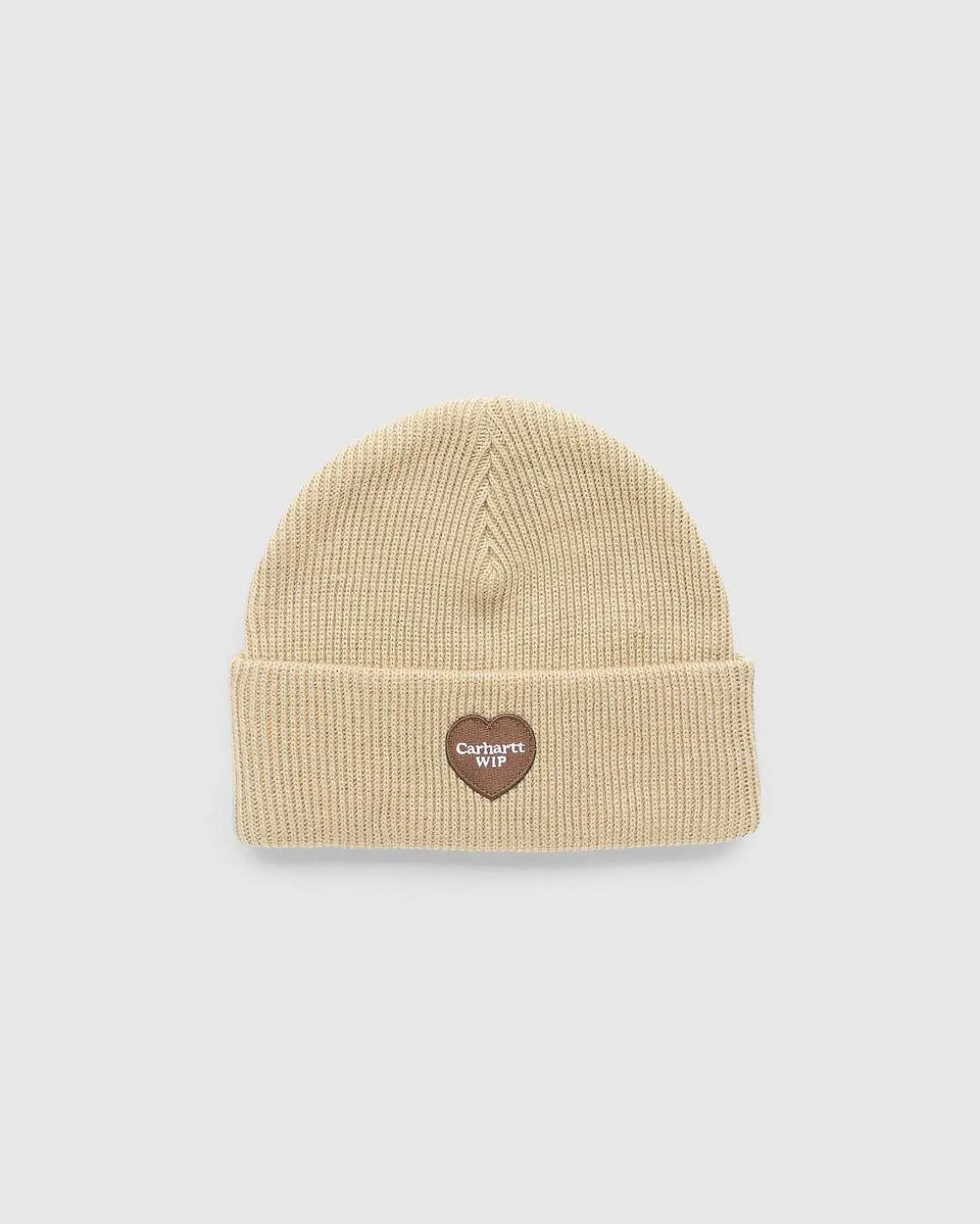 Heart Patch Beanie Dusty Hamilton Brown