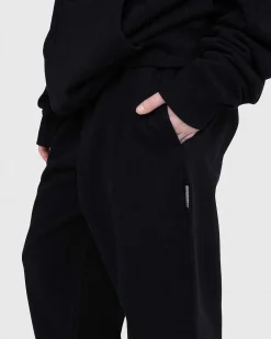 Heavy Fleece Bukser Sort