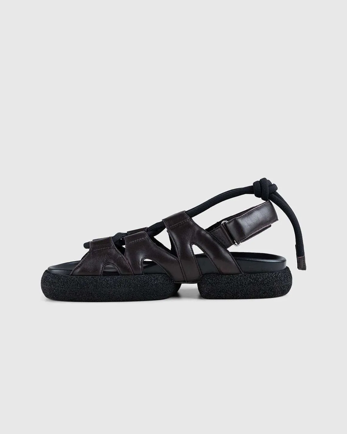 Heavy Platform Sandaler Bordeaux