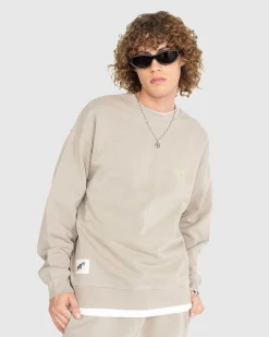 Heavy Washed Crewneck Beige