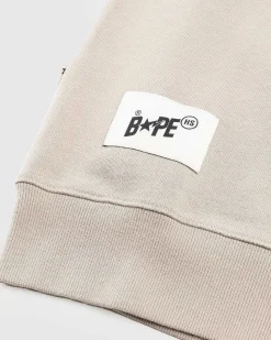 Heavy Washed Crewneck Beige