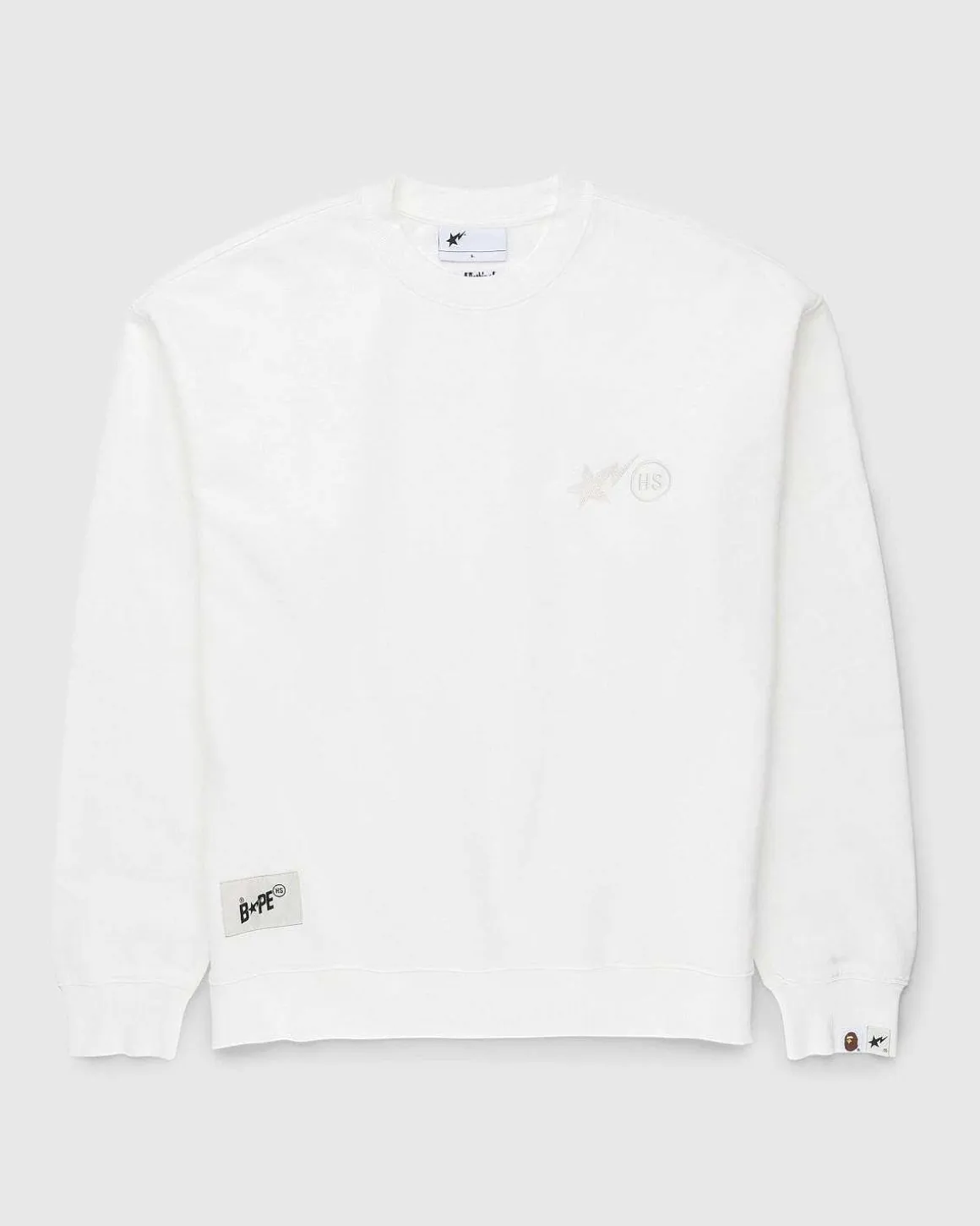 Heavy Washed Crewneck Ivory