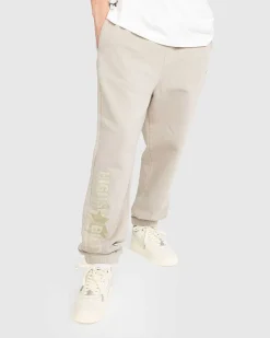 Heavy Washed Sweat Pants Beige