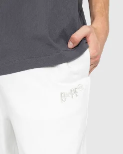 Heavy Washed Sweat Pants Ivory