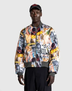 Hidden Pleasures Bomber Jacket Gra